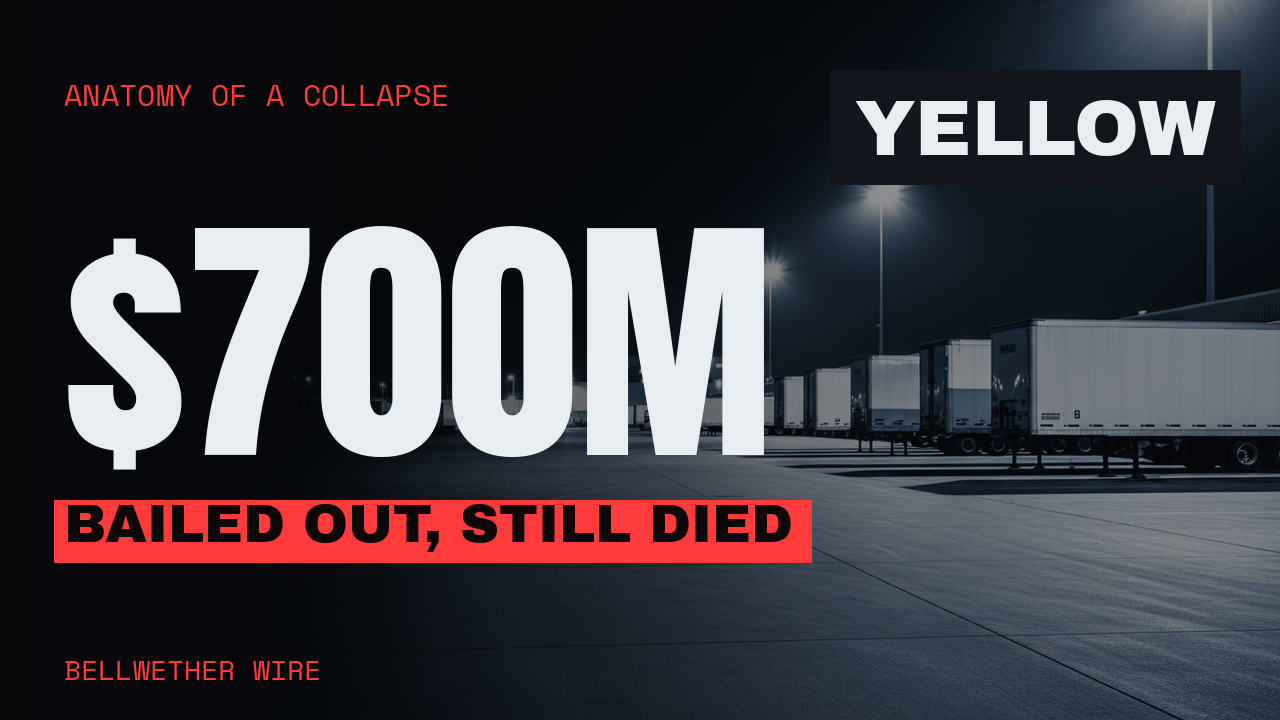 Yellow Corporation collapse